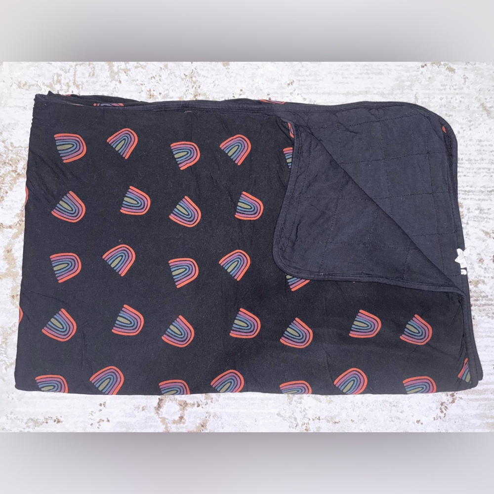 Kyte toddler blanket - Rainbow Clementine
